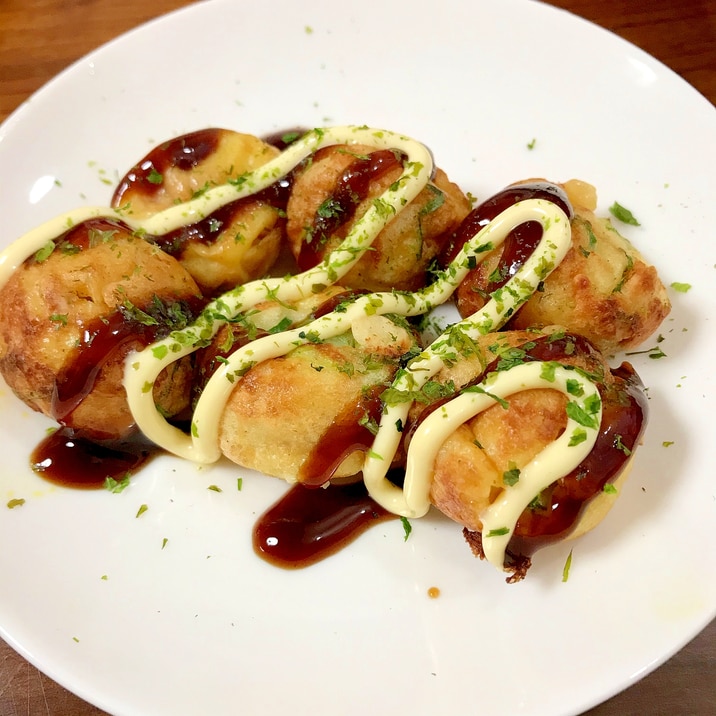 キャベツが無くても大丈夫 たこ焼き レシピ 作り方 By 水玉模様 楽天レシピ キャベツが無くても大丈夫 たこ焼き レシピ 作り方 By 水玉模様 楽天レシピ